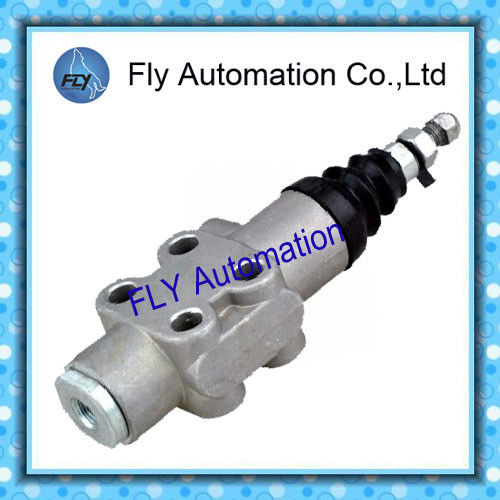 F22 3 / 2 Way Dump Truck Controls Aluminum Hydraulic Limiting Valve
