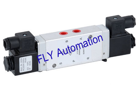 Porcellana Herion solenoid valve 2636265 ,5/2 way spool valves, electromagnetic actuated,1/4" esportatore 