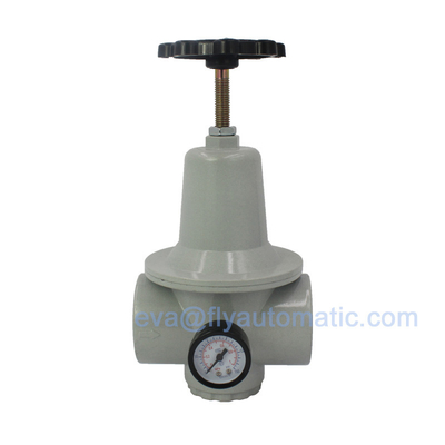 QTY-50 Pneumatic Air Pressure Regulator 2" BSPT With Gauge 13000 L/Min QTY Series
