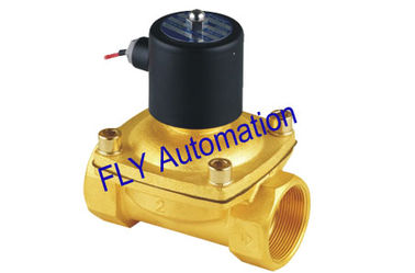 NBR or EPDM Seal Unid 2 Ways Brass Zinc Alloy Electrical Water Solenoid Valves 2W500-50
