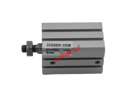 SMC CDQSB20-25DM Double Acting Compact Pneumatic Cylinder 0.15 - 0.8Mpa