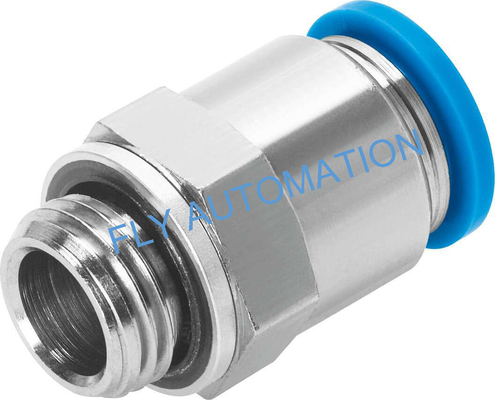 Male Thread  Push In Pneumatic Tube Fittings QS-G1/8-4 186095 4052568039141