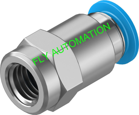 QSF-1/8-8-B Pneumatic Tube Fittings Push In Fitting 153025 4052568011000