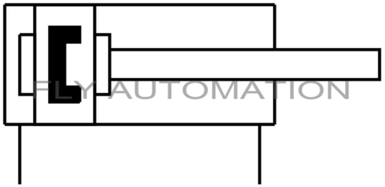 High Alloy Stainless Steel Compact Cylinder ADVU-12-5-A-P-A 156586 GTIN 4052568071127