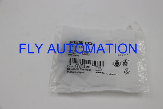 QH-QS-4-1/8 Pneumatic Manual Valve Festo Ball Valve 153486 GTIN4052568035020