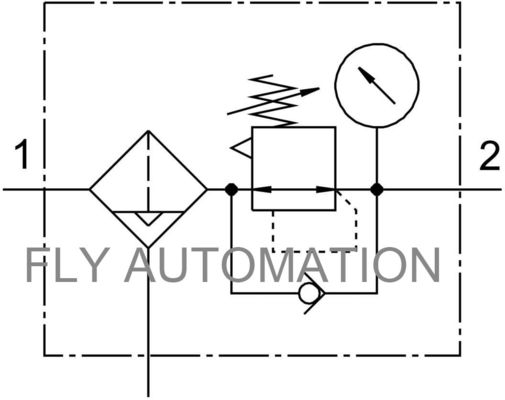 529154 Festo Filter Regulator MS4-LFR-1/4-D7-CRV-AS GTIN4052568163525