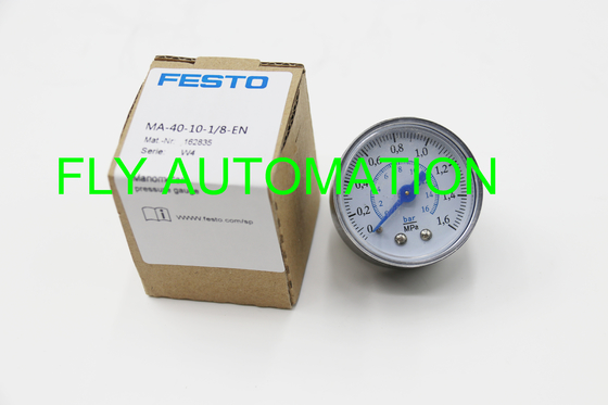 IP43 Festo Pressure Gauge MA-40-10-1/8-EN 162835 GTIN4052568036607