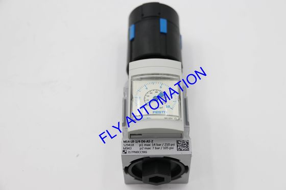 Die Cast Aluminium Festo Pressure Regulator MS4-LR-1 / 4-D6-AS-Z 529418 GTIN4052568085063