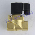 5404 Brass 2/2 Way Solenoid Valve With Piston High Pressure DN20 DN25