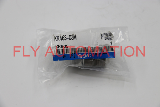 SUS304 Pneumatic Tube Fittings S Connector SMC KKA6S-03M