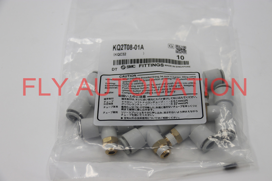 SMC KQ2T08-01A Pneumatic Tube Fittings Fast Change Connection T Shaped Takeover