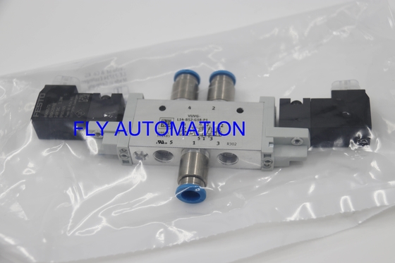 Wrought Aluminium Alloy Festo Solenoid Valve VUVG-L14-B52-G18-P1 8033531 GTIN4052568428945