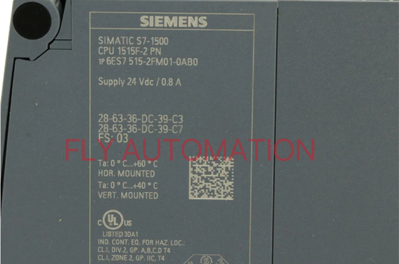 SIEMENS 6ES7515-2FM01-0AB0 Simatic S7 PLC - S7-1500F CPU 1515F-2 PN