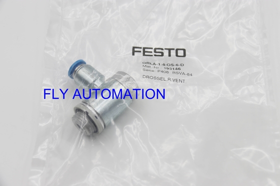 FESTO One Way Flow Control Valve GRLA-1/4-QS-6-D 193146 GTIN4052568015060