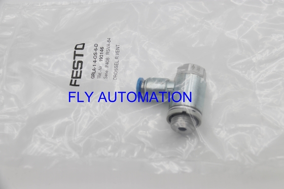 FESTO One Way Flow Control Valve GRLA-1/4-QS-6-D 193146 GTIN4052568015060