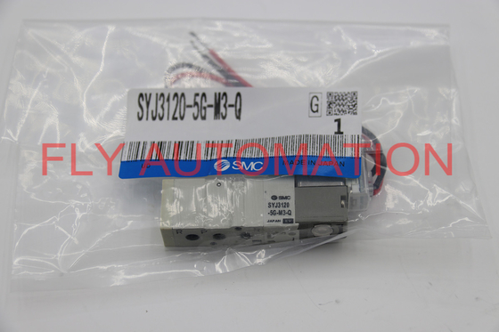 3 Way Pilot Solenoid Valve Elastic Seal Single Valve Smc SYJ3120-5G-M3-Q