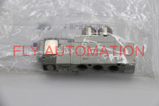 Direct Piping 5 Way Solenoid Valve Monomer L-Socket Type SMCSY5120-5LOU-C6F-Q