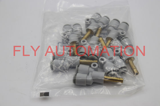 SMC KQ2U06-99A PBT Push To Connect Tube Fitting Plug In Wye 6 Mm Tube Od White