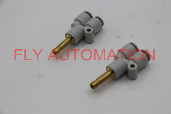 SMC KQ2U06-99A PBT Push To Connect Tube Fitting Plug In Wye 6 Mm Tube Od White
