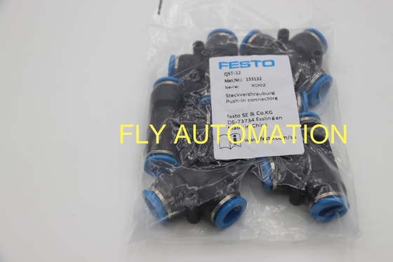 FESTO Push In T-Connector QST-12 153132 GTIN4052568032258