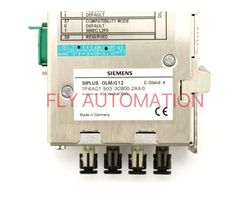 SIEMENS 6GK1503-3CB00 Profibus OLM/G12 V4.0 Optical Link Module With 1 RS 485 And 2 Glass FOC