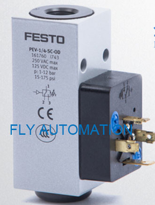 Festo Pressure Switch Pneumatic Solenoid Valves PEV-1/4-SC-OD 161760