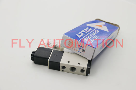 Woljay Pneumatic Solenoid Air Valve 4V210-08 AC 24V PT 1/4" 2 Position 5 Way Normally Closed