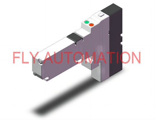 5-Port Solenoid Valve Plug-In Unit Base Mounted Valve VQC1000 Series VQC1201N-51