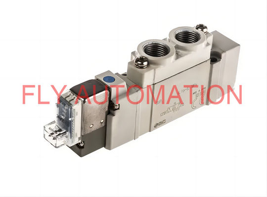 SY5120-5LOU-C6F-Q Air Solenoid Valve 2-Position Single Pilot 24 VDC SY5000 Series