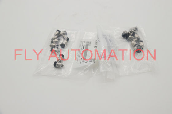 MALE CONNECTOR PUSH TO CONNECT FITTINGS ANTI-STATIC FLAME RETARDANT NICKEL PLATED BRASS - KAH SERIES KAH06-M5