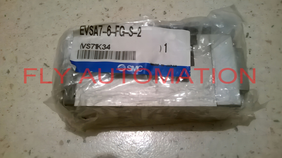 220V Air Pilot 4 / 5 Port Solenoid Valve SMC EVSA7-6-FG-S-2