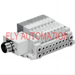 SMC SS5V3-W10CD-06BS-C10 MFLD Plug In Circular Connector SS5V3 Manifold SV3000