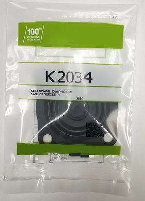K2034 Shockwave K2033 fluororubber RCAC20T4012 CAC20DD4 3/4" Pulse Jet Valve Diaphragm Repair Kit