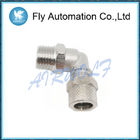 G1 / 4" 1541 Pneumatic Tube Fittings With Perpendicular External Thread