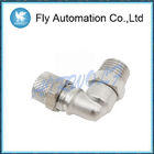 G1 / 4" 1541 Pneumatic Tube Fittings With Perpendicular External Thread