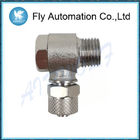 Pneumatic1525 Series Tube CAMOZZI Swivel Male Elbow Sprint  Nickel-plated 6/4-1/8 Brass Fittings