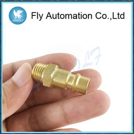 Rectus Series Pneumatic Tube Fittings Brass Male Thread G1 / 4" Connection