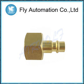 G1 / 2" Pneumatic Tube Fittings Coupler Brass Quick Release Coupling Plug