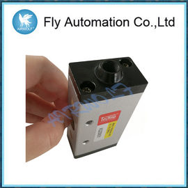 3/2 Way Pneumatic Manual Valve Aluminium Alloy Material G1/4 G1/8 G3/8 Port