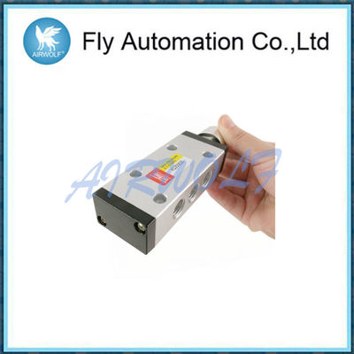 Metallic Hand Pneumatic Manual Control Valve 5/2 Way 0.1 - 0.7 Mpa Pressure XQ250620