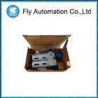 Air Control Air Pneumatic Regulator , White Drain Type Pneumatic Air Preparation