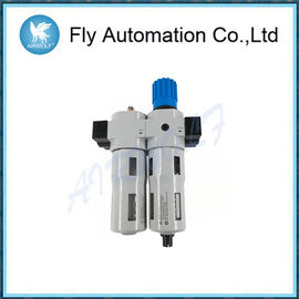 Air Control Air Pneumatic Regulator , White Drain Type Pneumatic Air Preparation