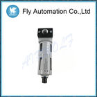 White Air Preparation Units G1/2 Metal , Fully Automatic Air Filter Regulator
