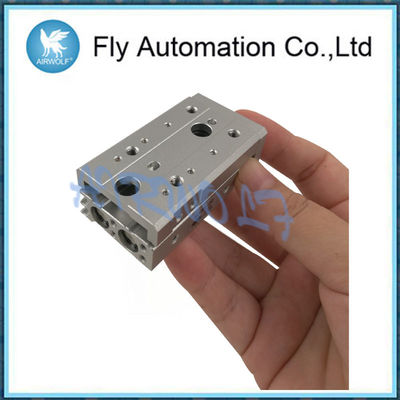 Silver Color Small Air Cylinder Aluminum Alloy Smc Mxs Series Standard