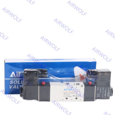 AIRTAC 4V200 Series 5/2 way, 5/3 way Electric Solenoid Valves 1/8" Port Size with Directional Control Function and 0.15~0.8MPa Operating Temperature