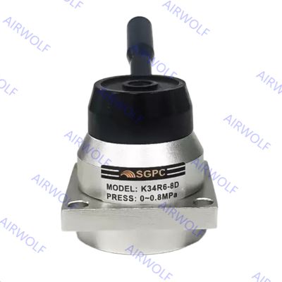 Sunrise Nielsen HV Series K34 Series 4/3 way Hand Rotary Pneumatic Manual Valve With 1/4", 3/8", 1/2" Port Size –20~+70℃ Working Temperature Range and 0~1.0MPa Operating Pressure