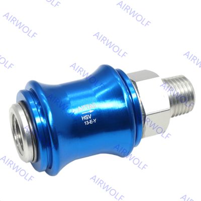AIRTAC Sunrise HSV Series 3/2 way Alumnium Alloy Pneumatic Hand Slide Valve 1/8", 1/4", 3/8", 1/2", 3/4", 1" Sliding Switch Hand Push Valve with Directional Control Function
