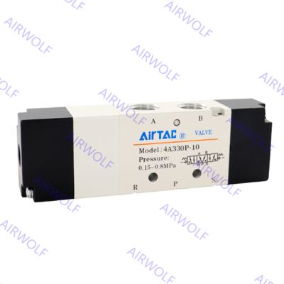 AIRTAC 4A330C-08/10, 4A330E-08/10, 4A330P-08/10 4A300 Series 5/3 way Air Valve 1/4" 3/8"