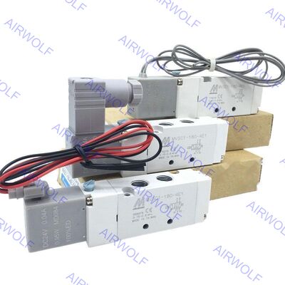 Mindman MVSD1-180-4E1 MVSD1-1801-4E2 MVSD1-180-4E2C, P, R 5/2 way  5/3 way Solenoid Valve 1/8"