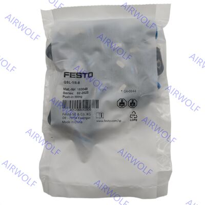 Festo QSL-1/8-8 QSL-1/8-8-50 QSL-1/8-10 QSL-1/4-4 QSL Series Push-in L-fitting